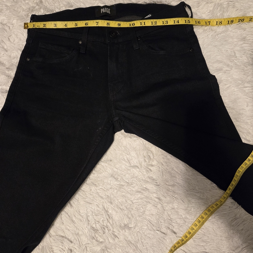 Paige Croft Skinny Fit Jeans in inkwell Size 29 Color Black - Picture 7 of 14